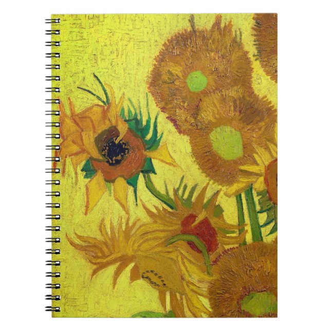 Cuaderno Zonnebloemen (Van Gogh) (Frente)