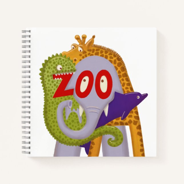 Cuaderno ¡Zoo! (Anverso)