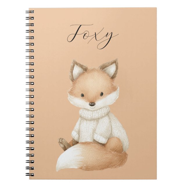 Cuaderno Zorra Astuta (Frente)