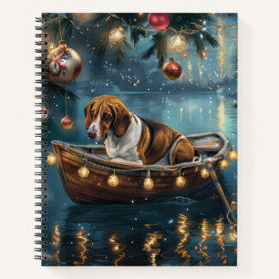 Cuaderno Zorro Americano de Navidad Festiva Travesía