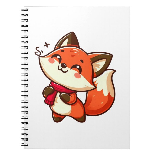 Cuaderno zorro de bebé (Frente)