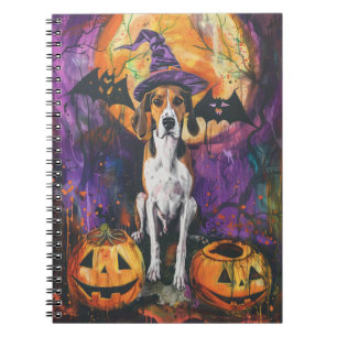 Cuaderno Zorro de caza de Halloween de inglés americano Cal