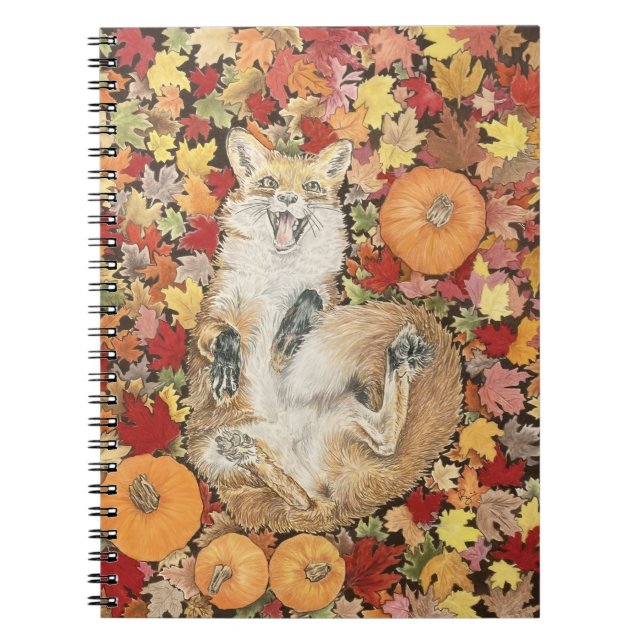 Cuaderno Zorro de Otoño (Frente)