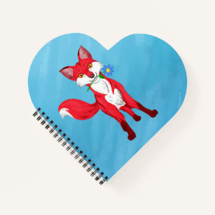 Cuaderno Zorro Feliz
