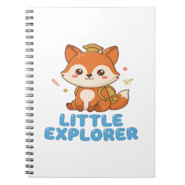 Cuaderno Zorro Lindo Explorador Pequeño