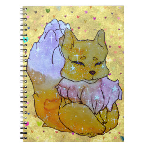 Cuaderno Zorro llamado Dice