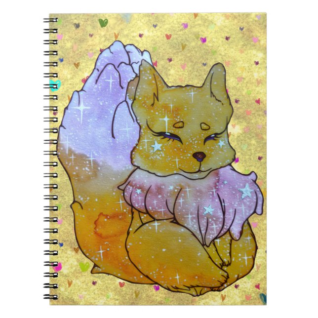 Cuaderno Zorro llamado Dice (Frente)
