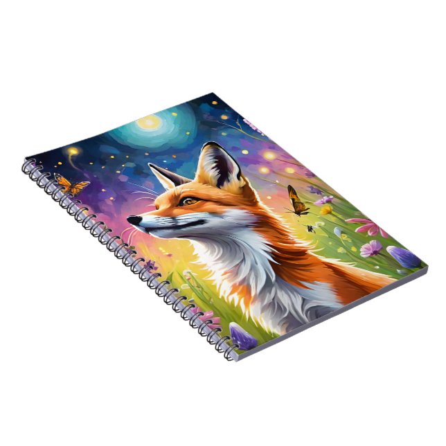 Cuaderno Zorro Majestuoso (Lado Derecho)