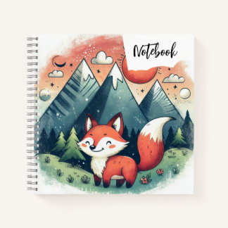 Cuaderno Zorro y las cumbres del atardecer: un cuento del d