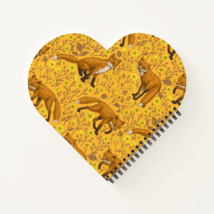 Cuaderno Zorros y nalgas en el naranja