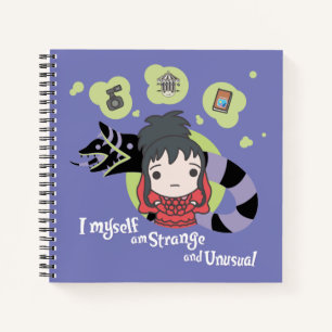 Cuaderno Zumo de remolacha Chibi Lydia "Extraña e inusua