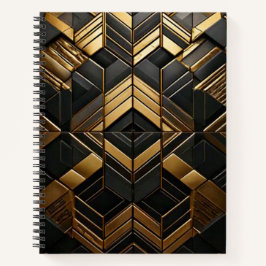 Cuaderno Zwart Goud Retro 