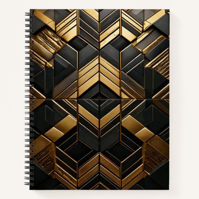 Cuaderno Zwart Goud Retro  (Anverso)