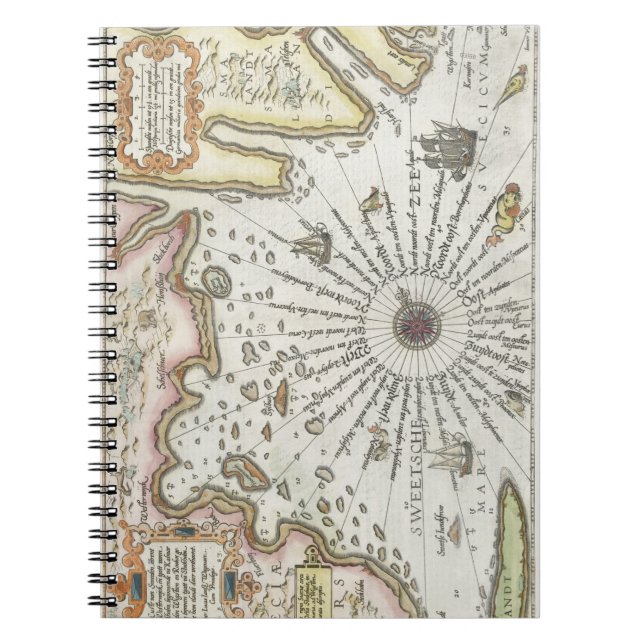 Cuaderno Zweden tussen Kalmar en Stockholm Joannes van Doet (Frente)