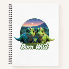 Cuaderno Zwei kleine Dinos - Born Wild