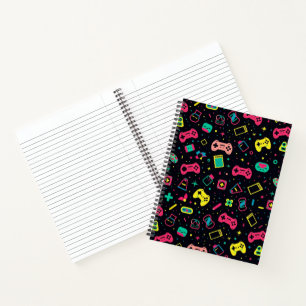 Cuadernos con Patrón de Mandos de Videojuegos 