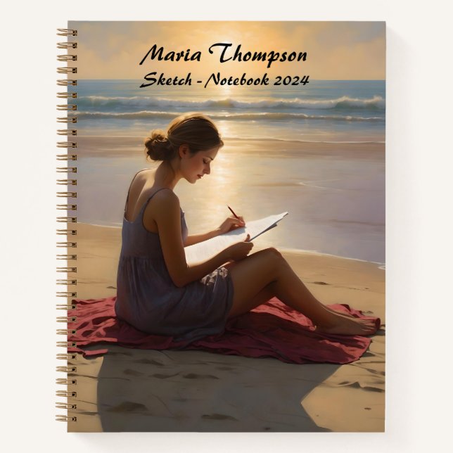 Cuadernos de bocetos Diario de notas de viaje (Anverso)