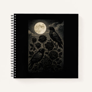 Cuadernos de Halloween de Cuervos Góticos y Luna