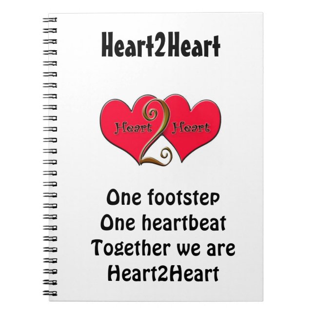 cuadernos de heart2heart (Frente)