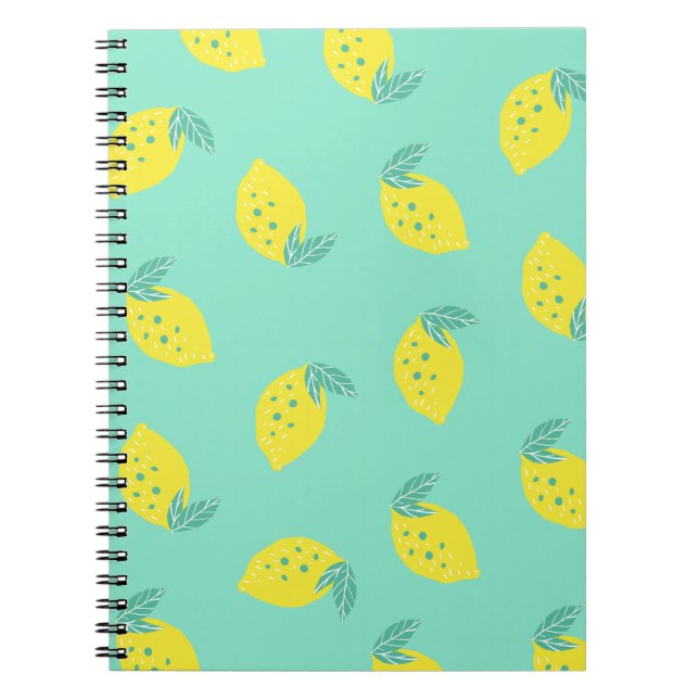 Cuadernos de Patrón de Happy Lemons | Diario (Frente)