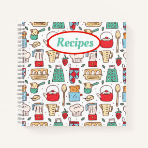 Cuadernos de recetas de elementos de proceso