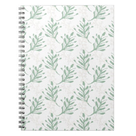Cuadernos en espiral de flores para entusiastas de