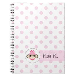 Cuadernos lindos por el Shoppe del mono del