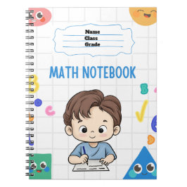 Cuadernos matemáticos personalizados para la escue