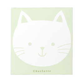 Cuadernos personalizados Kids Lime Kitty