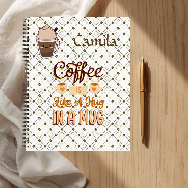 Cuadernos personalizados para amantes del café (Subido por el creador)
