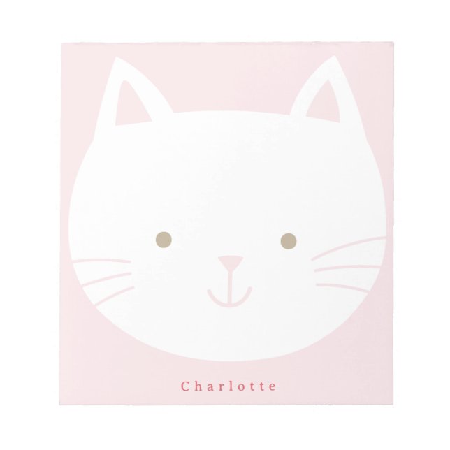 Cuadernos personalizados para niños Kitty (Frente)