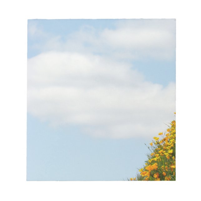 Cuadernos únicos de cielo azul y nubes blancas de  (Frente)