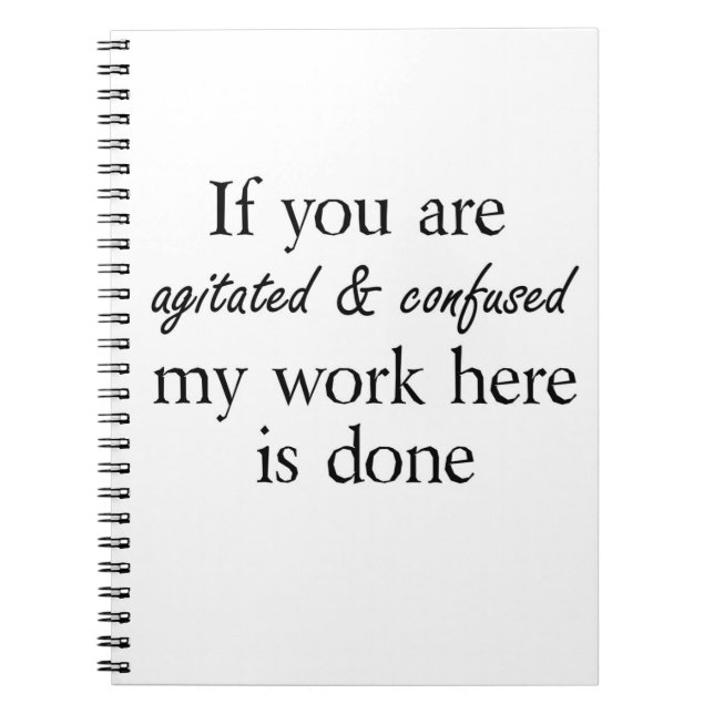 Cuadernos únicos de los regalos del cuaderno de (Frente)