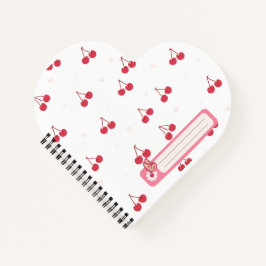 Cuadernos y diarios escolares Cherry Hearts para n