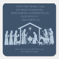 Adoración de la Natividad Pegatina – Escena del Pe