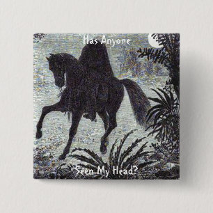 Cuadrada ¿Alguien Ha Visto Mi Cabeza? Chapa