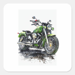 Cuadrada Alimenta tu Libertad – Pegatina de Motocicleta