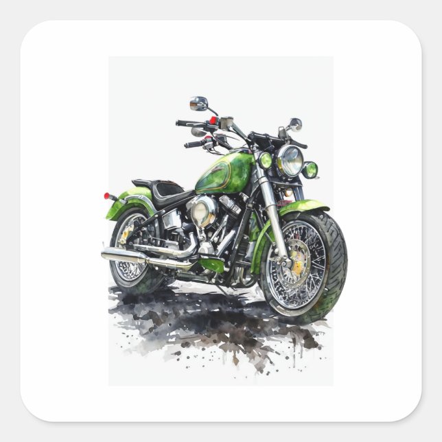 Cuadrada  Alimenta tu Libertad – Pegatina de Motocicleta (Anverso)