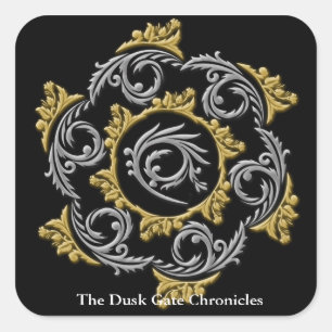 Cuadrada Amigos del Pegatina de Philip Square