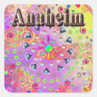 Anaheim Lucky Golden Pegatina
