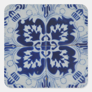 Cuadrada Azulejo pegatina