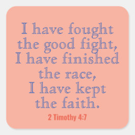 Cuadrada Biblia católica versus Pegatina