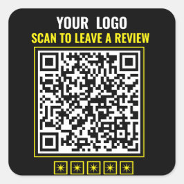 Cuadrada BizConnect: Pegatina de código QR