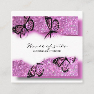 Cuadrada Bonita tarjeta de visita 3d Pop  