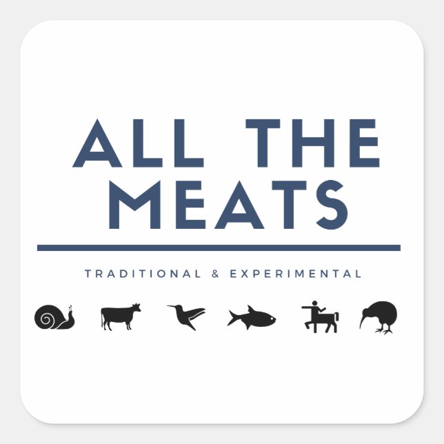 Cuadrada cajero automático - paquete Pegatina (Anverso)