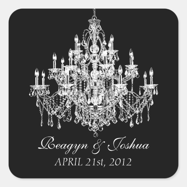 Cuadrada Chandee Amore, Pegatina (Anverso)