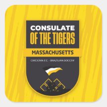 Consulado de Tigres pegatina