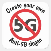 Crear su propio pegatina anti-5G