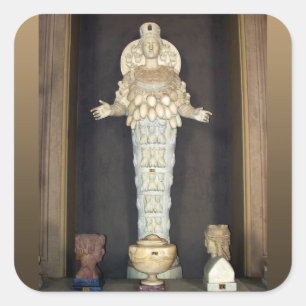 Cuadrada Diana del Pegatina Éfeso