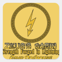 El Pegatina de la Fuerza de Cabina de Zeus